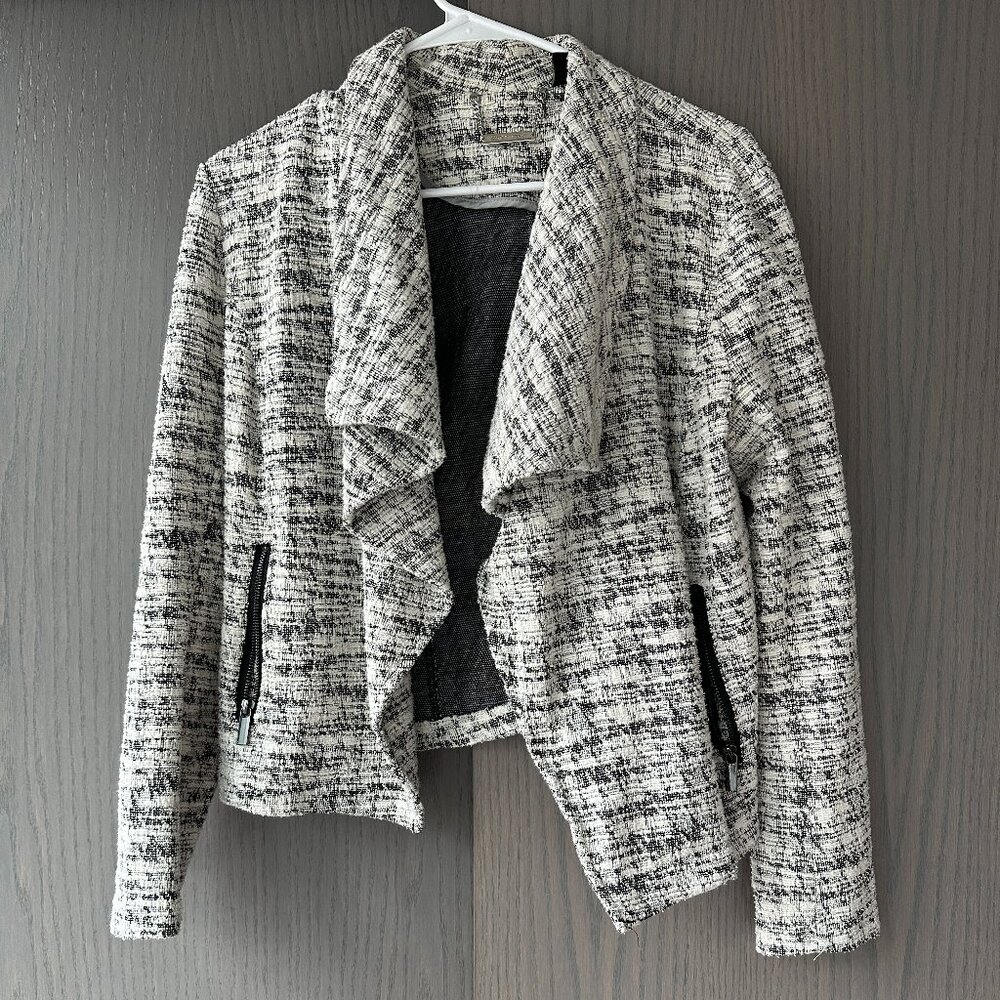 White House Black Market Sweater Blazer Size Small